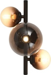 Brilagi - Aplica LED de perete MILLA 3xG9/3W/230V maro/maro fumuriu
