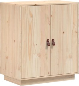 vidaXL Dulap, 65,5x40x75 cm, lemn masiv de pin