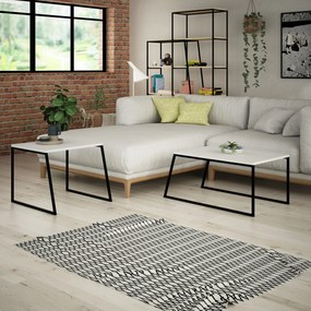 Set măsuță cafea Patron (Alb + Negru). Promo -9%. 1072061