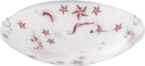 Globo 40609-2 - Plafonieră NATALIE 2xE27ILLUS/60W/230V diam. 40 cm