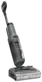 Aspirator vertical fara fir Tineco Floor One S6 Stretch Extreme, 220W, 18000 Pa, Uscat/Umed, Autonomie 40 min, 233 m², LED display, Asistent vocal, Negru