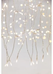 Perdea LED de Crăciun de exterior CURTAIN 360xLED/8,4W/230V 2x2 m IP44 alb cald + telecomandă