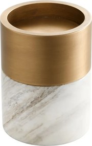 Set de 3 suporturi lumanari Sierra, marmura alba 112090 HZ