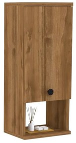 Cabinet de baie Mis - Walnut