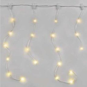 Ghirlandă luminoasă LED pentru exterior, 54xLED/8 funcții, 6,7x0,7m, IP44, alb cald