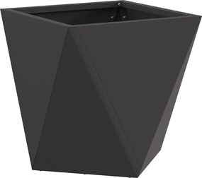 vidaXL Jardinieră Negru 30 x 30 x 30 cm Oțel