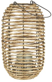 IB Laursen Lampa de lumanare COASTAL LIGHT din iarba de mare 37x20 cm