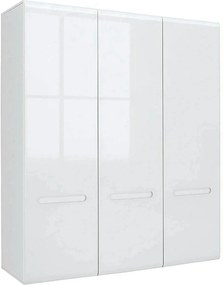 Dulap AZTECA TRIO, alb, cu 3 usi, 180x57x210 cm