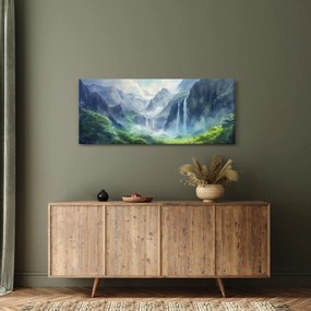 Tablou - Valea cascadelor (120x50 cm)