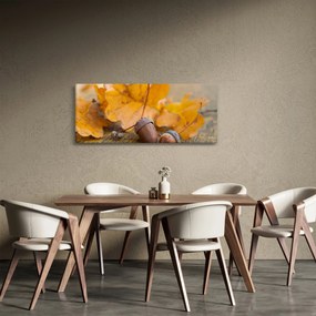 Tablou - Ghinde de toamnă (120x50 cm)