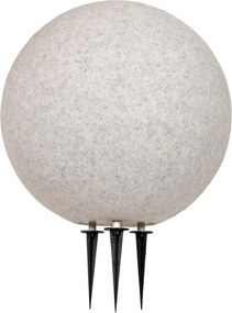 Lampă de exterior KULA 1xE27/60W/230V Ø 40 cm IP44 gri