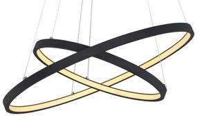 Lustră LED pe cablu Globo 67192-42B RALPH 2xLED/21W/230V