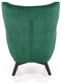 Fotoliu Marvel, verde/negru