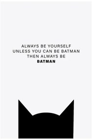 Poster Finlay & Noa - Always be Batman