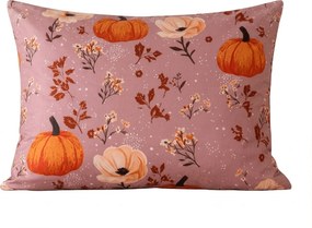 Husa de perna din microfibra PUMPKINS ROSAVIE 50x70 cm, roz antic