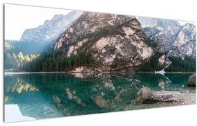 Tablou cu lac montan (120x50 cm)