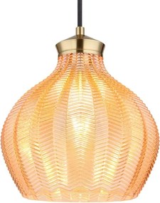 Globo 15898H - Candelabru suspendat pe cablu JESSICA 1xE27/60W/230V Ø 22 cm auriu