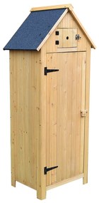 Cutie pentru scule de grădină, maro, ZENTA