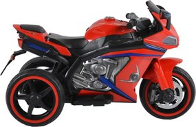Motocicleta Electrica cu Acumulator Pentru Copii NOVOKIDS™ Legend Premium Motor, 12 Volti, 3-6 ani, max 30 kg, Cu Melodii si Lumini Frontale, 3 Roti,