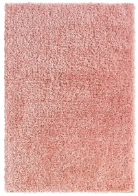 Covor moale cu fire inalte, roz, 160x230 cm, 50 mm Roz, 160 x 230 cm