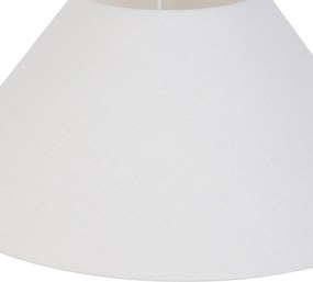 Abajur din in alb rotund înclinat 40/15/16