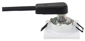 Set de 6 spoturi încastrate moderne pentru baie alb - Doku