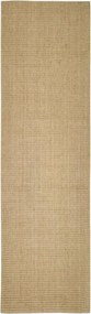 vidaXL Covor din sisal pentru stâlp de zgâriat, 100x350 cm