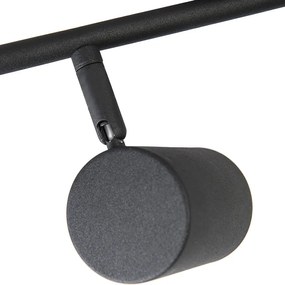 Spot inteligent negru reglabil, incl. 2 WiFi GU10 - Jeana