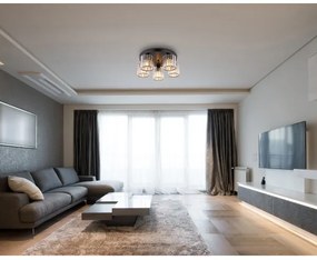 Lustră aplicată Globo 15742-5D JORDANA 5xE27/60W/230V