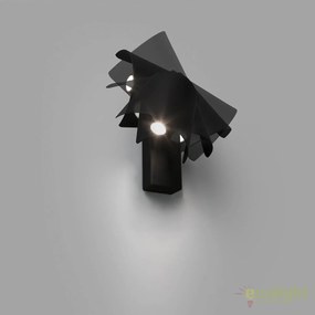 Aplica perete LED stil modern minimalist LE PETIT neagra 62162