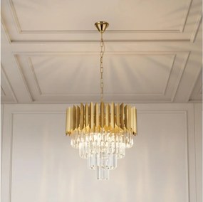 Brilagi - Candelabru pe lanț CRISTAL 5xE14/40W/230V Ø 45 cm