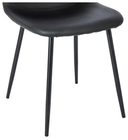 Set 2 scaune dining Bonami Essentials Lissy, negru
