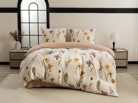 Lenjerie de pat dubla DUO SENSE WILDELLA crem cocolino/flanel Dimensiune lenjerie de pat: 70 x 90 cm | 140 x 220 cm