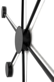 Aplica de perete LED design ambiental SHADOW M negru
