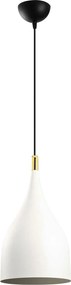 Lustra SAGLAM 3771, alb/negru, metal, 25x51-137 cm