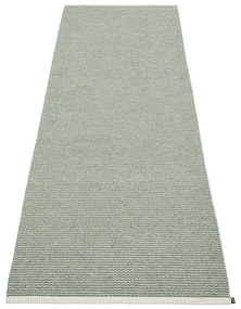 Covor tip traversă pentru interior și exterior verde deschis 70x200 cm Mono Sage Army – Pappelina