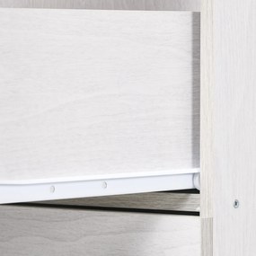 HOMCOM Sertar 4 Încuietoare A4 Alb | Aosom Romania
