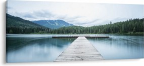 Tablou - O privire din pod (120x50 cm)