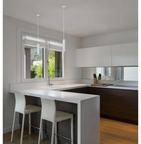 Lustră LED pe cablu FARO 29894 ORA LED/4W/230V albă