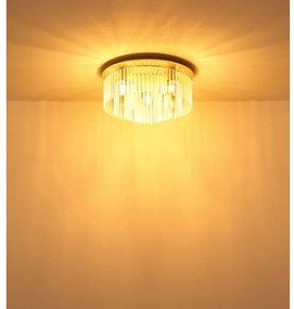 Globo 15698D1B - Lustră GORLEY, 5xE27/60W/230V, Ø 50 cm