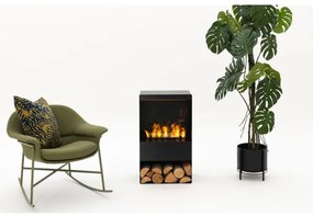 Șemineu pe vapori de apă cu telecomandă Planika STEAMY 83x48 cm 125W/230V