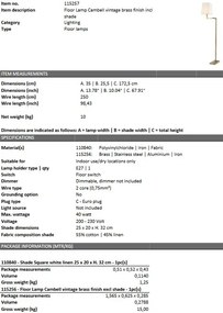 Lampadar LUX Cambell alama 115257 HZ