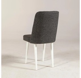 Scaun sufragerie Vlasta 1 (alb + antracit) . 1093070