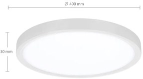 Plafonieră LED dimabilă Brilagi ESTELA LED/48W/230V 3000-6500K ø 40 cm alb + telecomandă