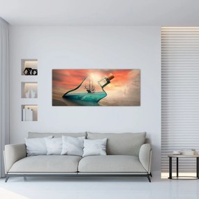 Tablou - Viața in sticla (120x50 cm)