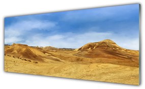 Tablouri acrilice Desert Peisaj Galben