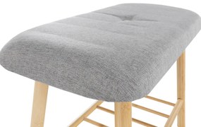 Laviţă, bambus natural/gri, LAVIDA TYP 1