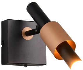 Spot negru-bronz LED 20,5x10 cm Ikaris – Trio Select