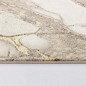 Covor Modern Living , Dormitor Dreptunghiular Marmara T159A Crem Gold (Alege dimensiunea: 200 x 300)
