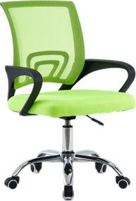 Scaun de birou, verde/negru, DEX 4 NEW